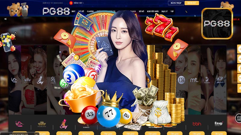 Ưu đãi PG88 hấp dẫn tại sảnh casino dành cho newbie